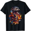 Otter Wildlife Nature Colorful Otter T-Shirt