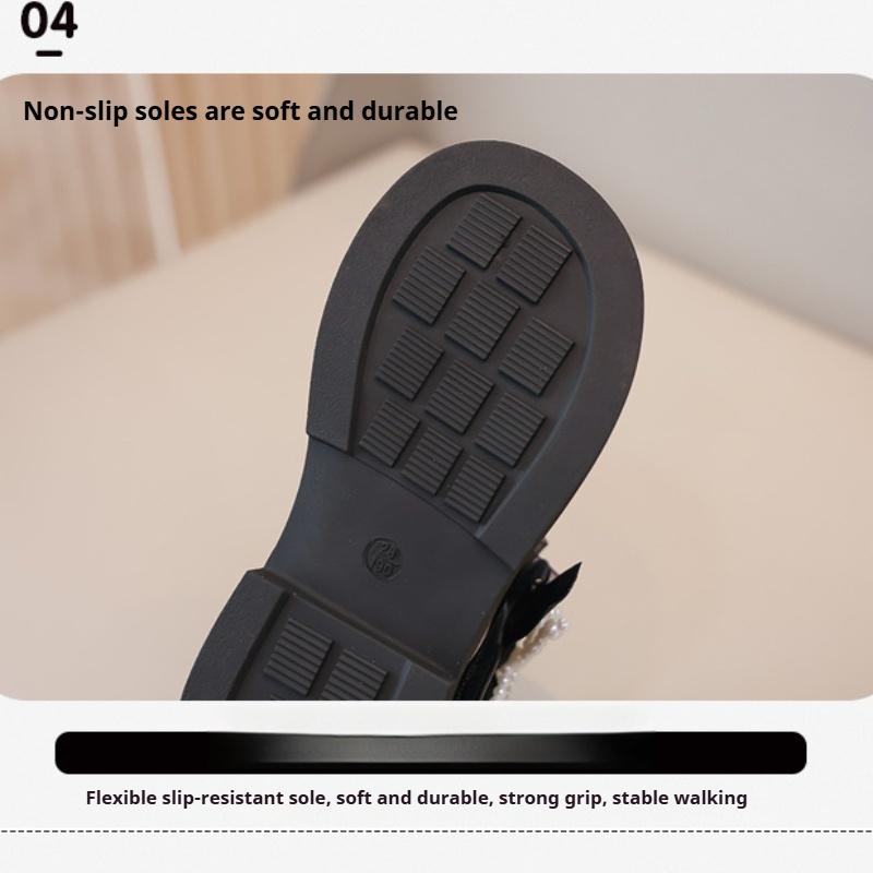 Summer New Fashion Girls Comfortable Soft Sole Leather Shoes