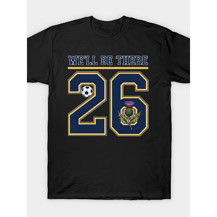 Men S T-Shirts Featuring The Scottish Thistle, Scotland, And Tartan Army 2026, Perfect for Football Lovers And Sports Fans S чёрный