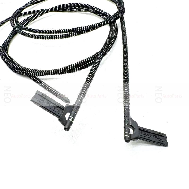 A Pair High Quality Sunroof Glass Cable Skylight Cable For Citroen C4 Picasso Sunroof Sunshade Bracket Buckle Slider