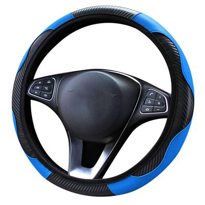 Carbon Fiber Auto Lenkrad Abdeckung Elastische Auto Lenkrad Abdeckung Auto Lenkrad Hülse Auto Innen Zubehör