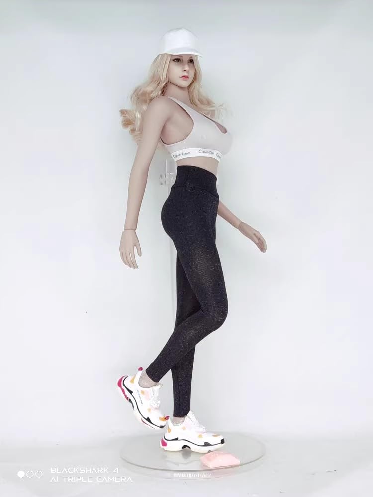 16 scale leggings (body, head, shoes, etc. not included) Black pants