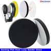 5 Inch Soft Sponge Interface Pads 125mm Sanding Pad Hook Loop Sander Discs Surface Polishing Buffer Backing Mat Abrasive Tools