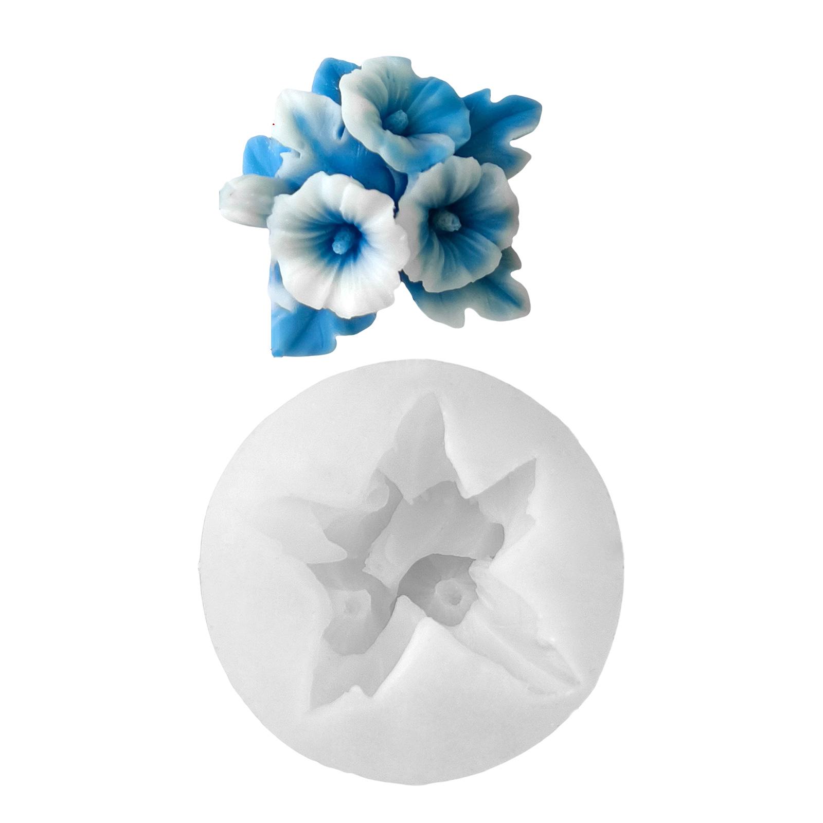 

Гибкая силиконовая форма для свечей в виде цветка для изготовления ароматерапевтических свечей своими руками. Идеально подходит для домашнего декора и праздничных торжеств. 1300