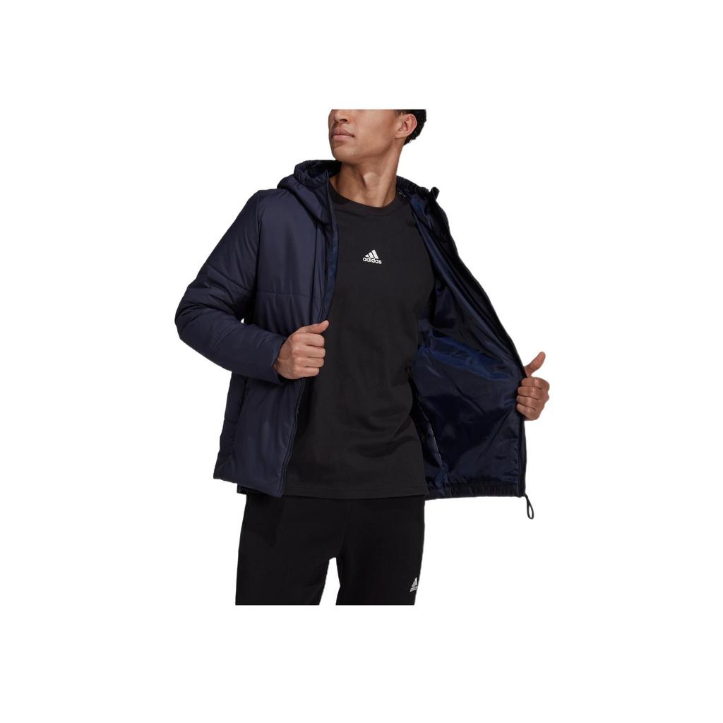 Adidas Printed Pattern Zip-Up Hooded Cotton Jacket Men Jackets HG6270