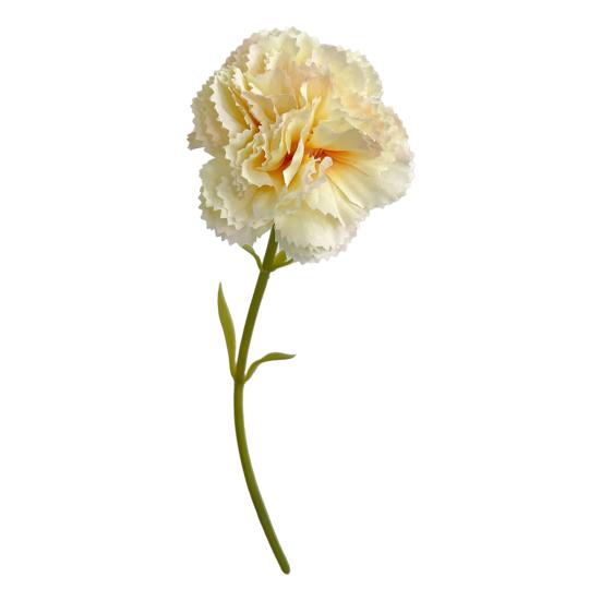 Artificial Carnations Soft Realistic Faux Blooms Pastoral Style Floral Arrangement шампанского