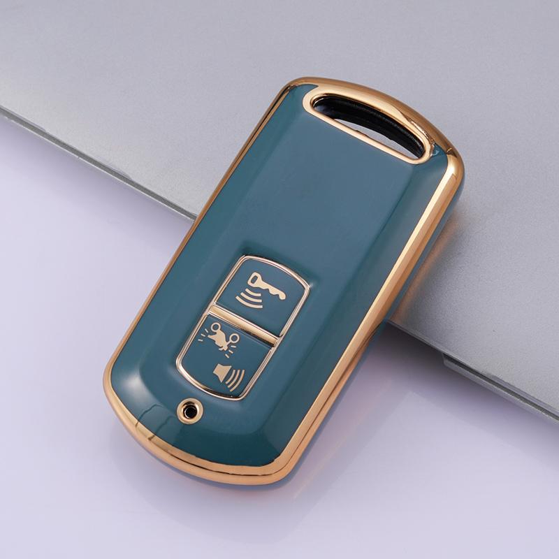 2 tlačítka Tpu Auto Motor Dálkový Kryt Klíče Pouzdro pro Honda PCX 150 VARIO SH125 Super Cub C125 Držák klíče Skútr Shell