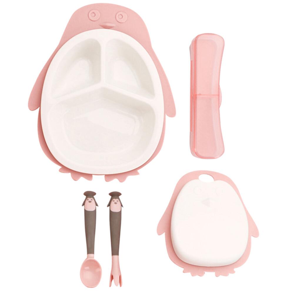 1 Set Divided Plate Bowl for Toddlers Self Feeding Training