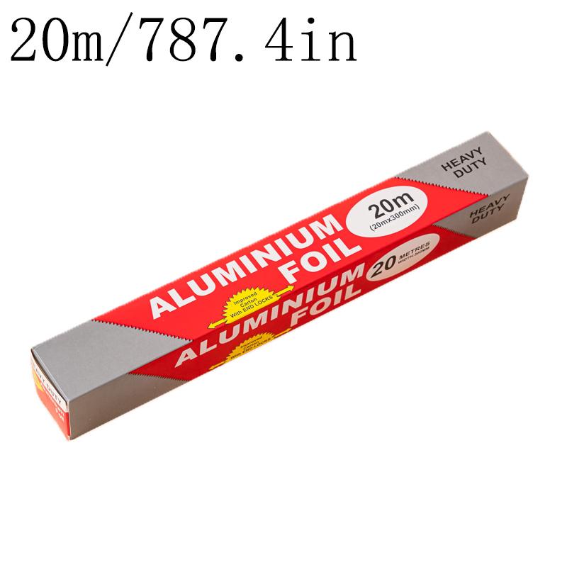 

Household Outdoor Thickened Tin Foil Paper Disposable Aluminum Foil PaperAir Fryer Oven Food Grade BBQ Baking Tools
