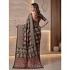 Premium Crap Silk Digital Ajrak Print Saree
