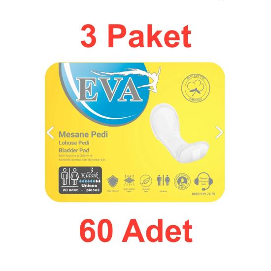 

Extra Medium Medium Size Bladder Pad 60 Pieces (20*3 PACKAGE)