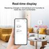 Haozee Ewelink Zigbee 3.0 Temperature And Humidity Sensor Remote Monitor Battery Powered Work With Alexa Google Home