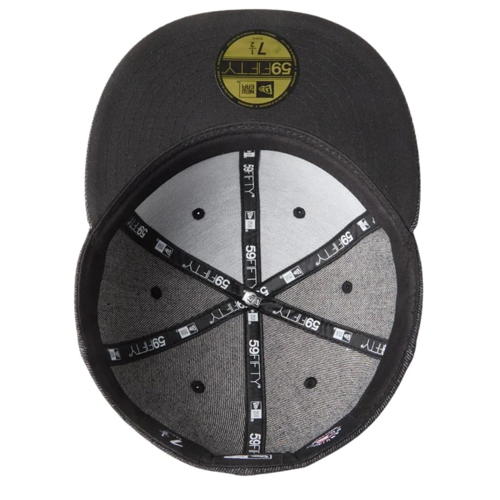 NEW ERA 59FIFTY Denim Los Angeles Dodgers Schwarzer Denim 14668181 7 1/4 (57,7 cm)