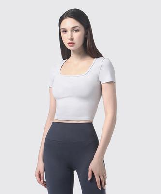 NOKJOK Zinnia Crop Top Running Yoga Wear Pilates Wear (Type B)