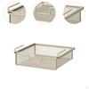 Under Shelf Storage Basket Clothing Sorting Rack Sturdy Multiuse Underwear Box for Home