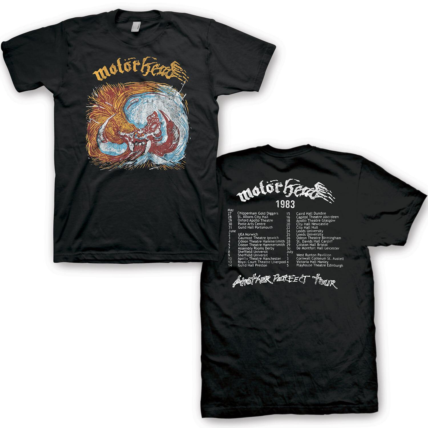 Motorhead Another Perfect Day Tour T-Shirt Mens Womens Tees Top 2XL