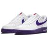 Nike Air Force 1 07 LV8 EMB Weiß Court Purple Herren Sneaker DB0264-100