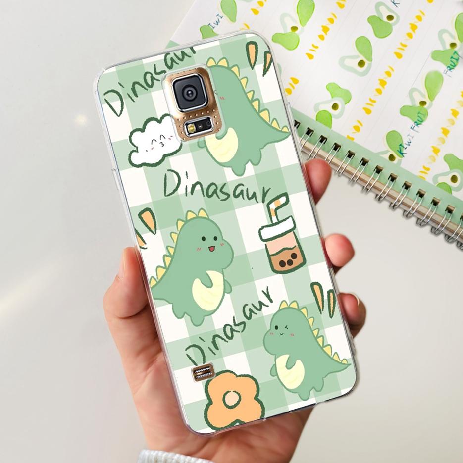 For Samsung Galaxy S5 Case SM-G900F G900I G900M Stylish Painted Cover Soft Silicone Phone Case For Samsung S5 S 5 GalaxyS5 Shell