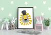 Picture Poster In a Frame A4 Cm Lion PD258