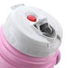 ZOJIRUSHI Wasserflasche mit Tasse und 2-Wege-Strohhalm, 450 ml, Rosa, SC-ZS45-PA