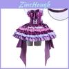 Costume Cosplay Puella Magi Madoka Magica en Tissu Satiné Pour les Fans de Jeu de Rôle Anime