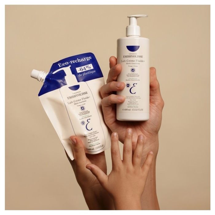 Embryolisse Lait-Crème Fluide+ Éco-Recharge 400ml