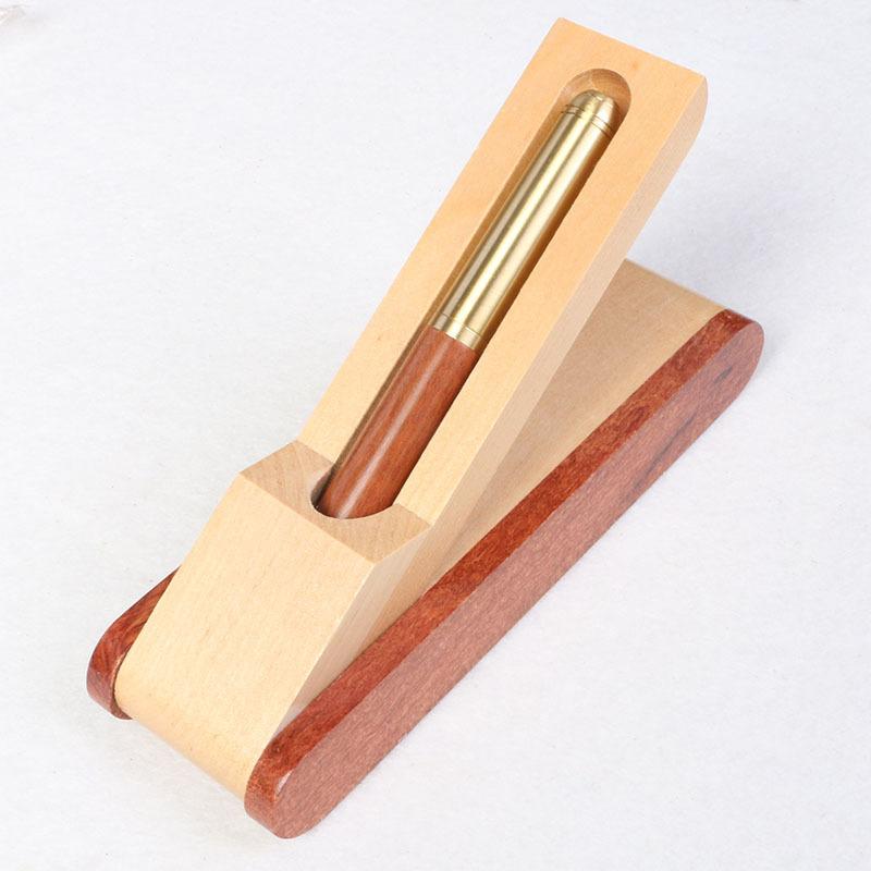 Solid Wood Brass Signature Pen Set, Chinese Style Museum, Enterprise School, Gift Activities, Conference Souvenirs