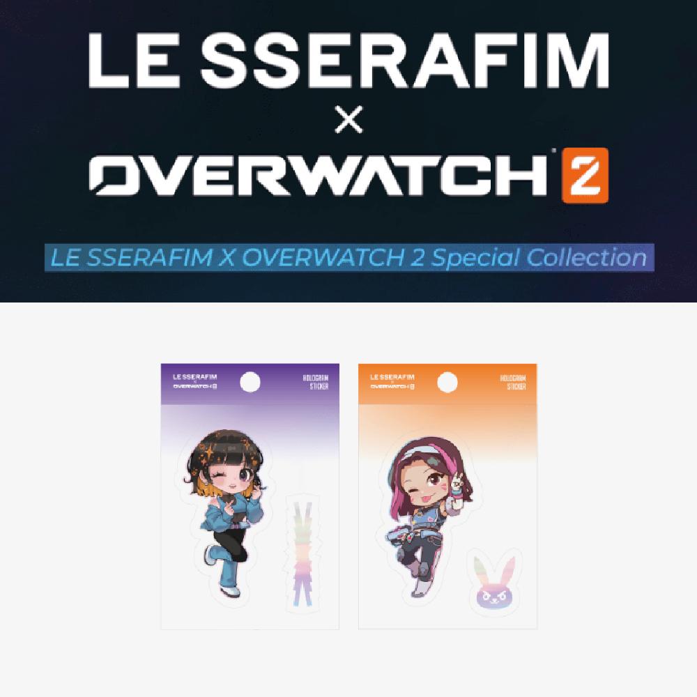 

Оформите предзаказ Голограммная наклейка LE SSERAFIM X OVERWATCH SD ver.