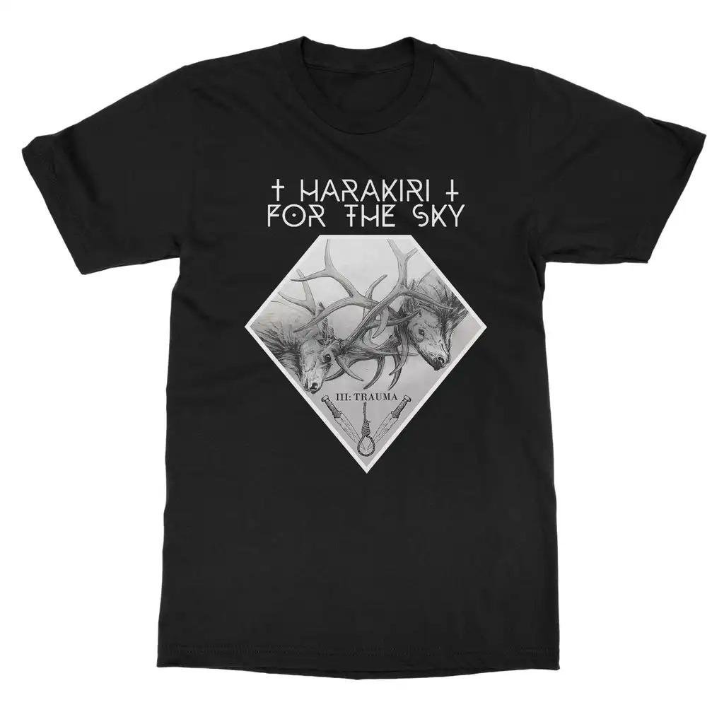 2026 Harakiri para O Céu Camiseta Gráfica Manga Curta Moda Luxo Casual Vintage Retro Tops Adequados para Homens e Mulheres