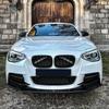 Front Bumper Splitter For BMW 1 Series 2012 To 2014 F20 F21 M Sport Style Canard Cover Trim Lip Spoiler Gloss Black Body Kit