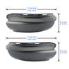 LJZ Dynamic LED Wing Mirror Turn Signal Light 12V VW Golf 6 MK6 2008-2012 Rearview Indicator Lamp Sequential Blinker