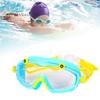 Waterproof Children Swim Glasses Soft Silicone Swimming Eyewear for Kids  Learning Swimming