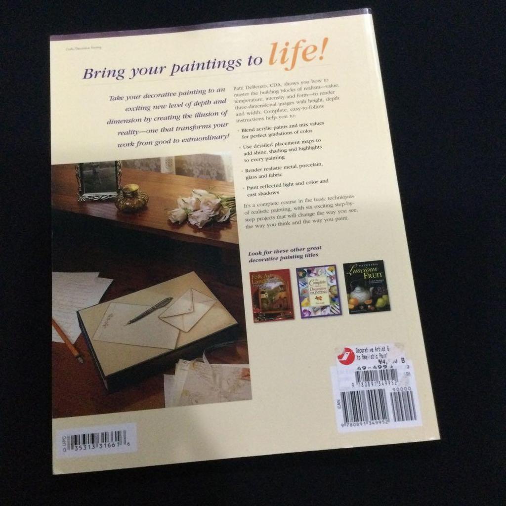 [USED] Tole painting, acrylic, tole painting, foreign books, flowers, cups, design, works