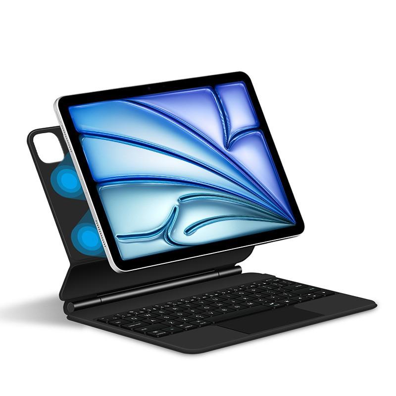 Smart Keyboard Folio Case Mi Pad 6/7 Pro Tablet With Bluetooth Touchpad Auto Sleep Shockproof PU Leather