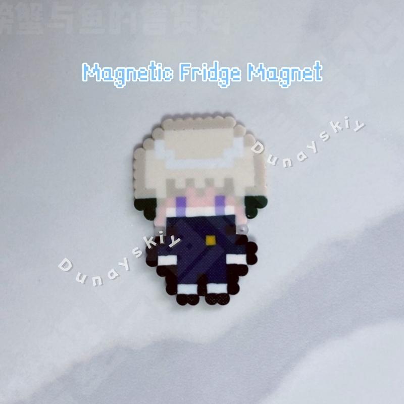 

Maki Zenin Perler Bead Charm Pixel Art Fuse Beads Fridge Magnet Anime JJK Gojo Satoru Yuji Itadori Nobara Kugisaki Cos Keychain One Size