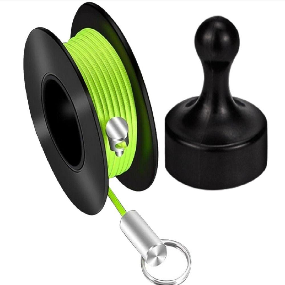 Ferramenta de Puxar Fio de Alta Resistência Nylon Magnético Eletroduto Magnético Puxador de Cabo Pesca em Parede