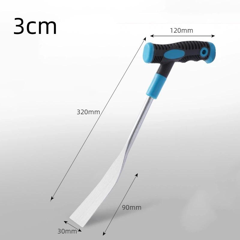 Stainless Steel Small Shovel Weeding Tool Garden Cultivating and Planting Spade Iron Trowel for Vegetable and Flower Soil Loosening Gardening 3cm