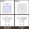 New Night Light Motion Sensor With  Light EU Plug Lamps Children'S Night Light Wireless Night Lamp  Bedside Table Bedroom