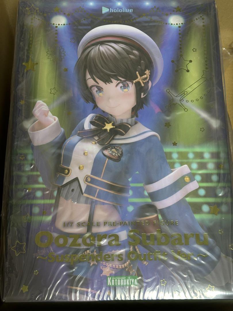 

[USED] Subaru Ozora 1/7 scale figure with interchangeable facial expressions and suspender outfit