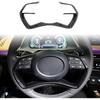 YOUTOOCAR Carbon Fiber Pattern Steering Wheel Cover Trim Compatible with Hyundai Sonata 2020-2024 Hyundai Sonata N line Accessories
