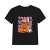Pink Pumpkin Halloween Ghost Black T Shirt Gift For Friends