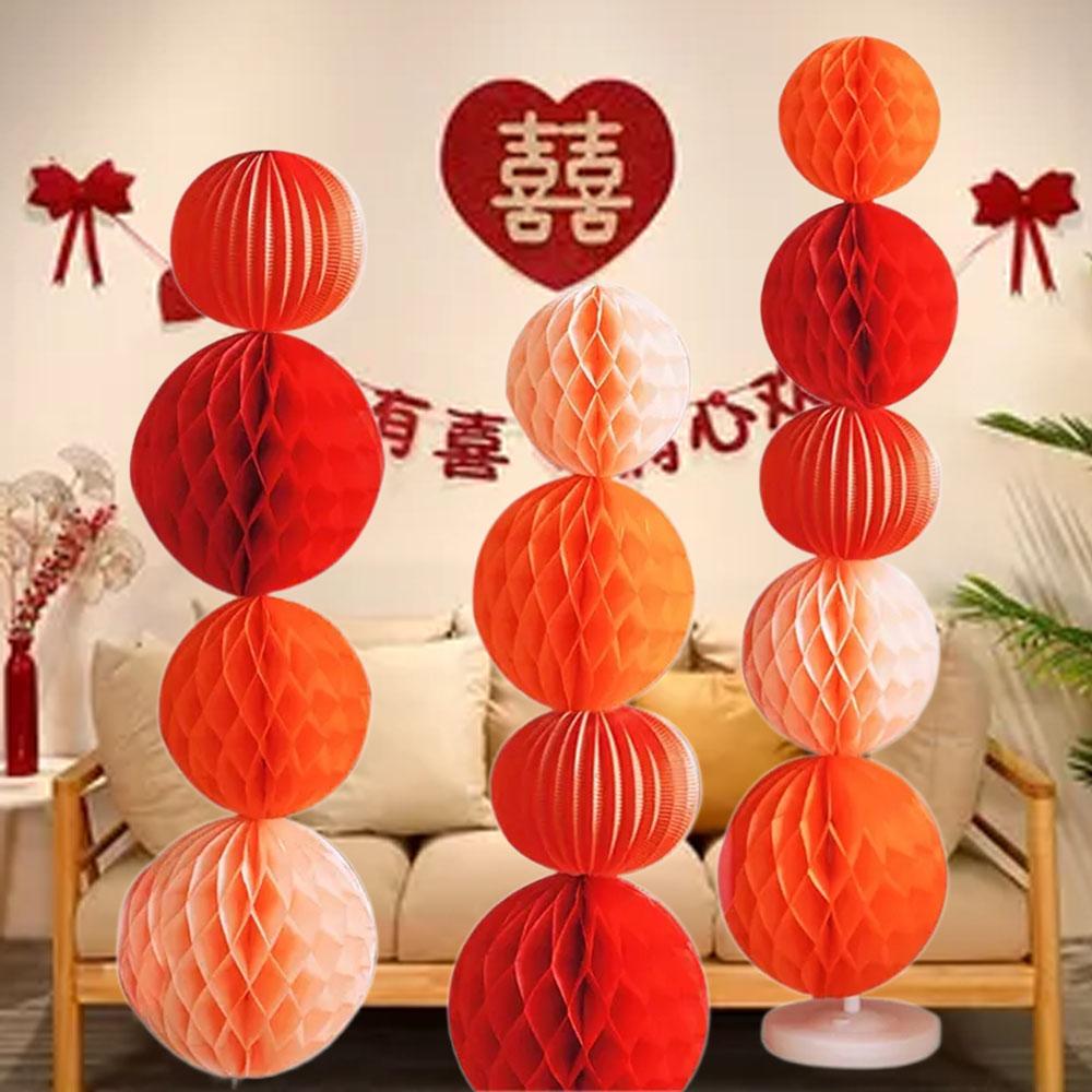 Best Wishes Party Decoration Lantern Good Fortune Party Pendants Lantern  Baby Shower