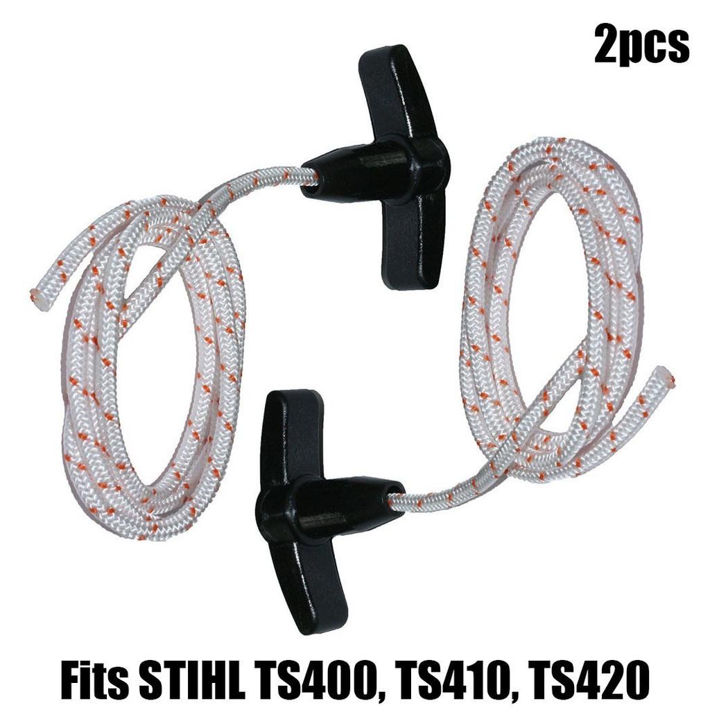 2 adet İpler 3.0mm Sap Geri Tepme İpi Marş Motoru TS400 TS410