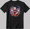 Mickey Mouse Short Sleeve White-Black Men's / Women's T Shirt U107