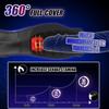 Male Penis Vibrator Vibration & Rotating 360° Wrapped Penis Trainer Glans Stimulator Male Vibrator Stroker Male Sex Toys for Men