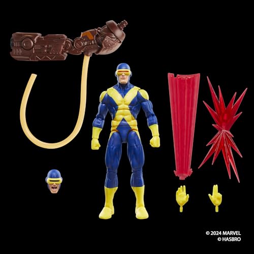 Hasbro Marvel Legends Series Cyclops, X-Men Comics Collectible 15cm Action Figure G0795 Authentic