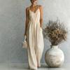 Source Factory Amazon Independent Station Europe and the United States Cross-border Explosion Summer Women's Clothing Suspender One-piece Casual 