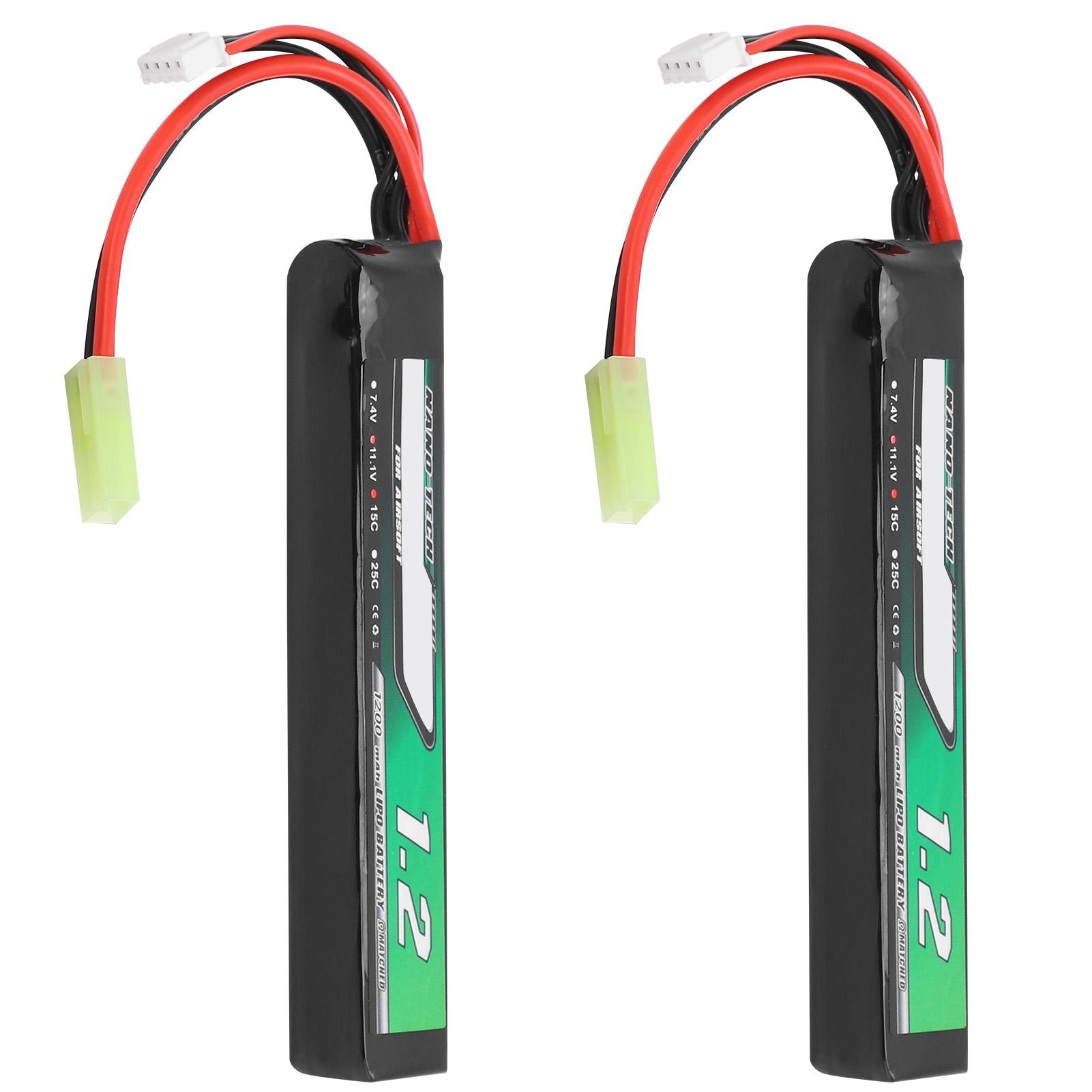 

11.1V 15C 1200mah RC Car Chargeable Lithium Battery Portable for Tamiya Output Plug