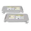 1 Pair Sun Visor 74320‑35A91‑B1 Gray Sun Shielding Visor Mirror with Makeup Mirror Replacement for Toyota 4Runner 2010