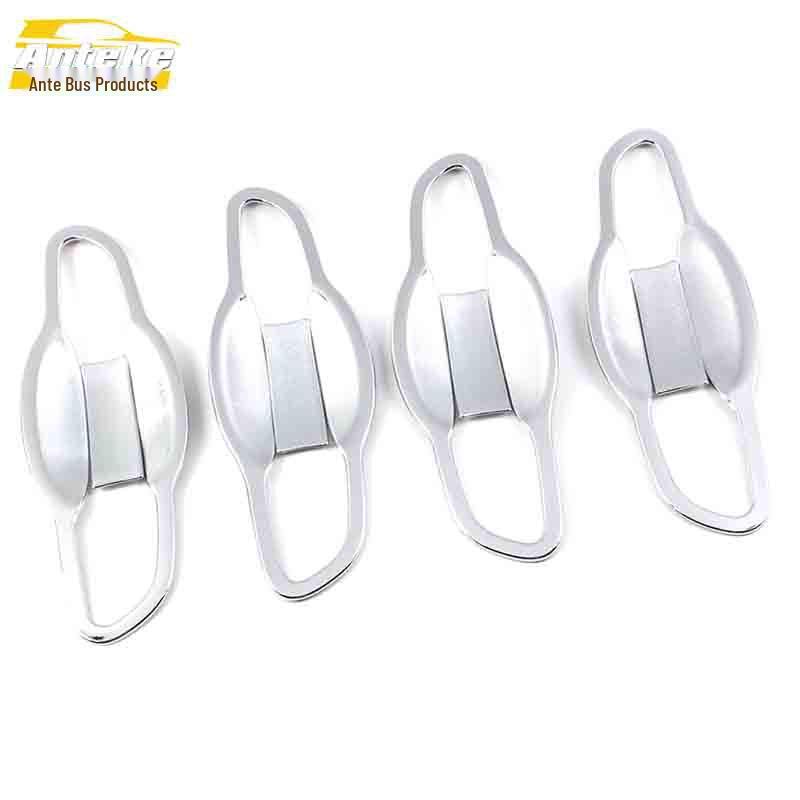 

17 Yuedong Защитные декоративные наклейки на чаши дверных ручек автомобиля – Защита от царапин, Гальванизированные аксессуары с полным покрытием